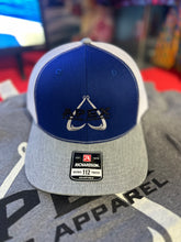 Load image into Gallery viewer, Royal/White Richardson Hat