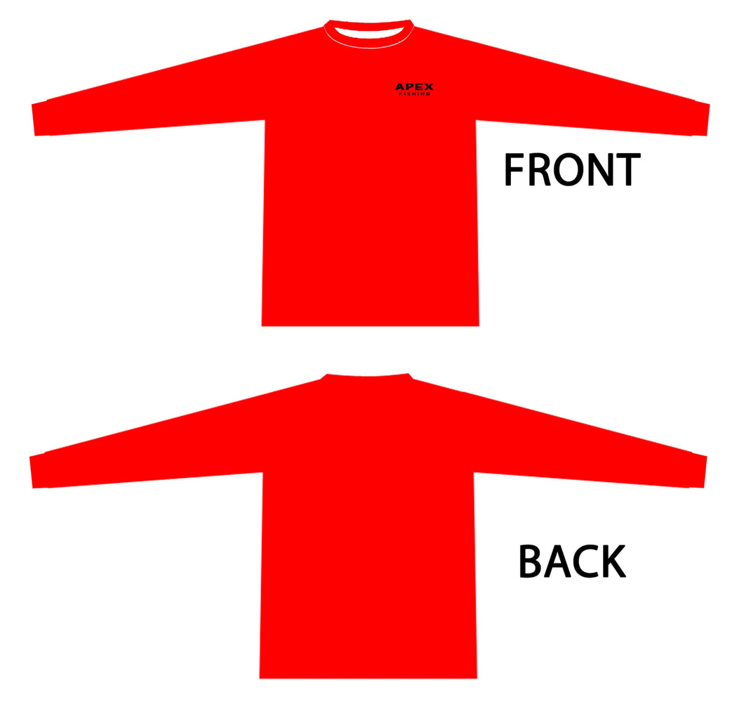 Red UPF50 Swim Top