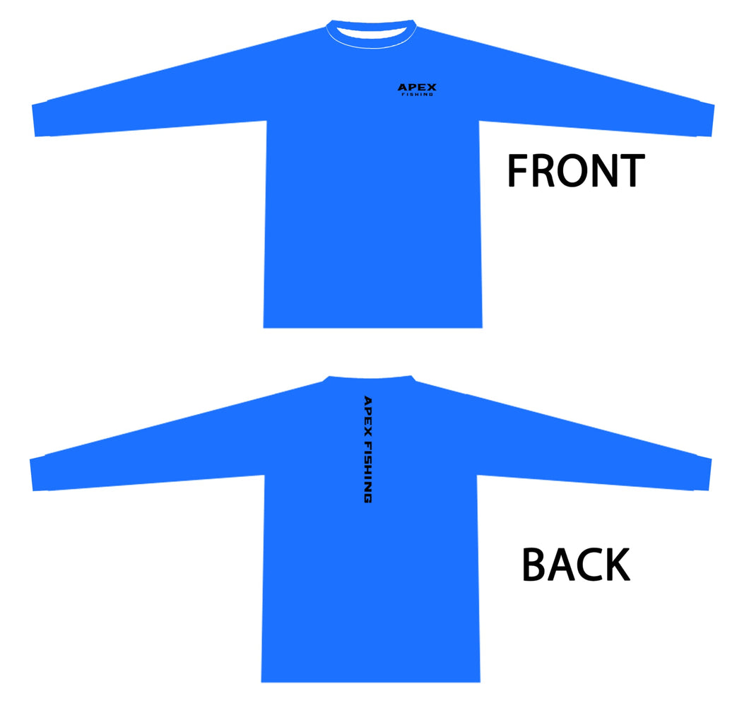 Blue UPF50 Swim Top