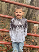 Load image into Gallery viewer, Youth/Toddler Kryptic Grey &amp; White Long Sleeve
