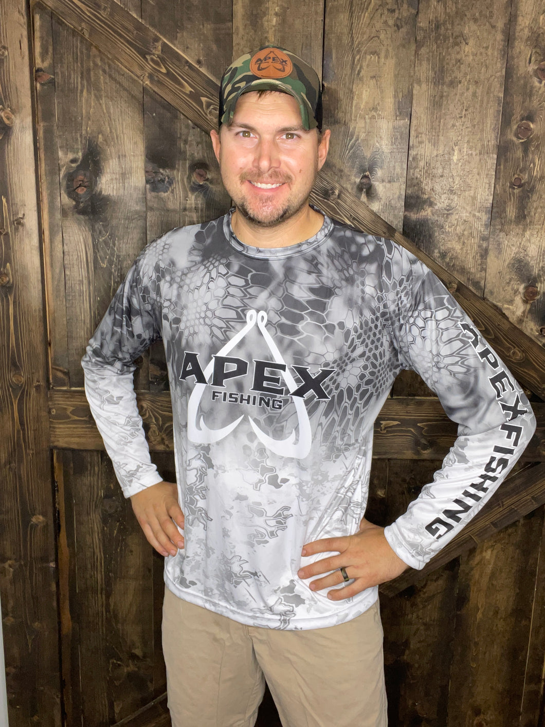 Kryptic Grey/White Long Sleeve